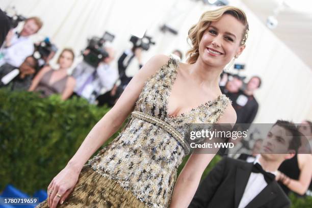 Brie Larson, Red carpet arrivals at the 2017 Met Gala: Rei Kawakubo/Comme des Garcons, May 1st, 2017.