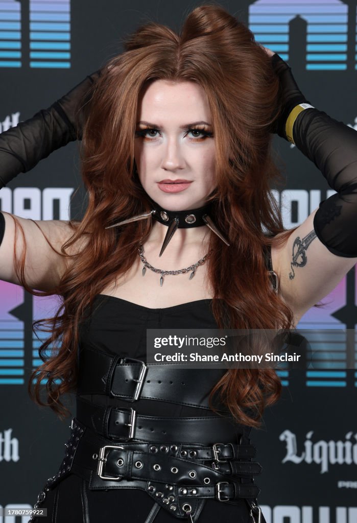 Kyden Fire attends Download Festival 2024 launch party on November Kyden Fire attends Download Festival 2024 launch party on November