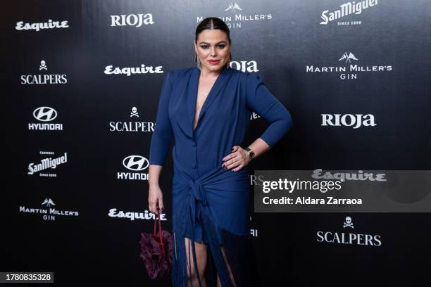 Marisa Jara attends the Esquire "Men Of The Year" Awards 2023 at Casino de Madrid on November 07, 2023 in Madrid, Spain.