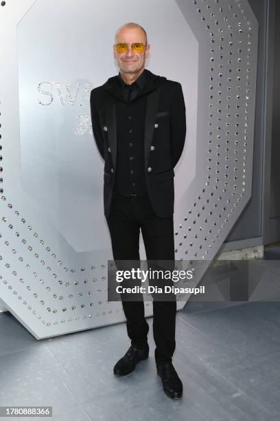 Robert Buchbauer, CEO of Swarovski, attends as Swarovski celebrates SKIMS Collaboration and unveils it's NYC flagship store on November 07, 2023 in...