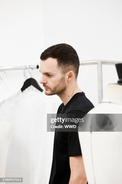 Kris Van Assche, photographed January 16, 2018