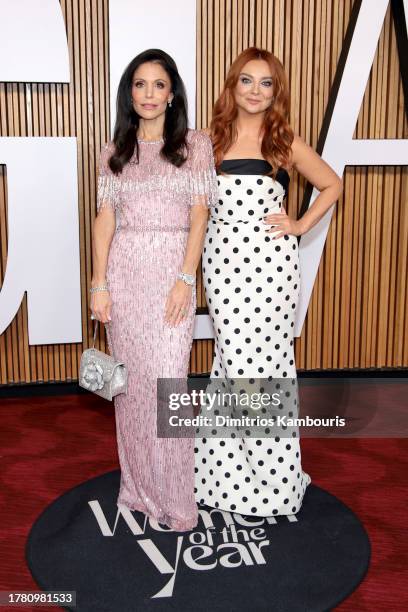 Bethenny Frankel and Samantha Barry attend Glamour Women of the Year 2023 at Jazz at Lincoln Center on November 07, 2023 in New York City.