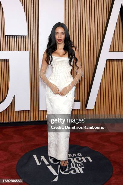 Aurora James attends Glamour Women of the Year 2023 at Jazz at Lincoln Center on November 07, 2023 in New York City.