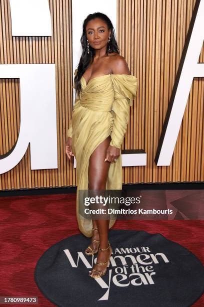 Patina Miller attends Glamour Women of the Year 2023 at Jazz at Lincoln Center on November 07, 2023 in New York City.