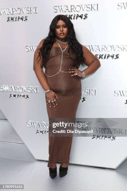 Ceval attends as Swarovski celebrates SKIMS Collaboration and unveils it's NYC flagship store on November 07, 2023 in New York City.