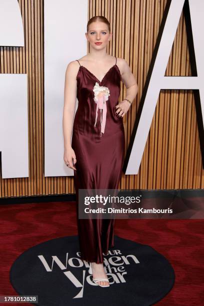 Lydia Jacoby attends Glamour Women of the Year 2023 at Jazz at Lincoln Center on November 07, 2023 in New York City.