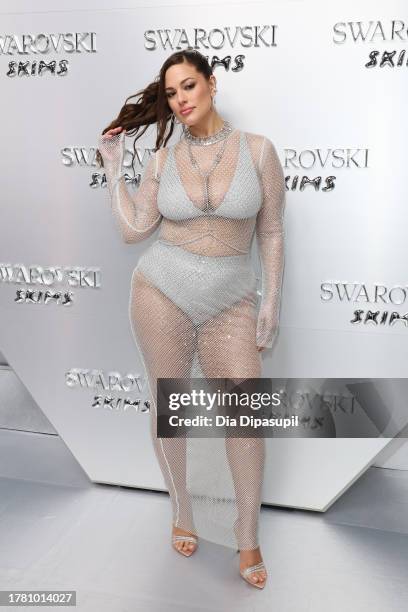 Ashley Grahamattends as Swarovski celebrates SKIMS Collaboration and unveils it's NYC flagship store on November 07, 2023 in New York City.