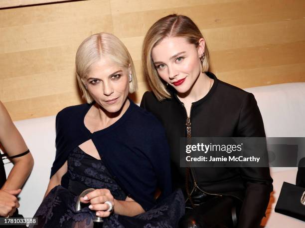 Selma Blair and Chloe Grace Moretz attend the Glamour Women of the Year 2023 at Jazz at Lincoln Center on November 07, 2023 in New York City.