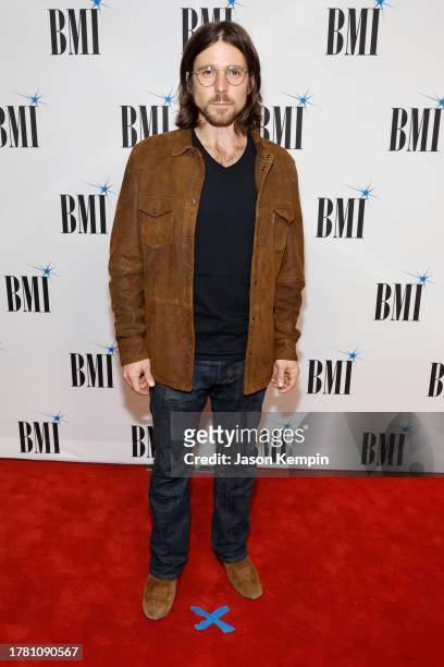 Lukas Nelson attends the 2023 BMI Country Awards at BMI Nashville on November 07, 2023 in Nashville, Tennessee.