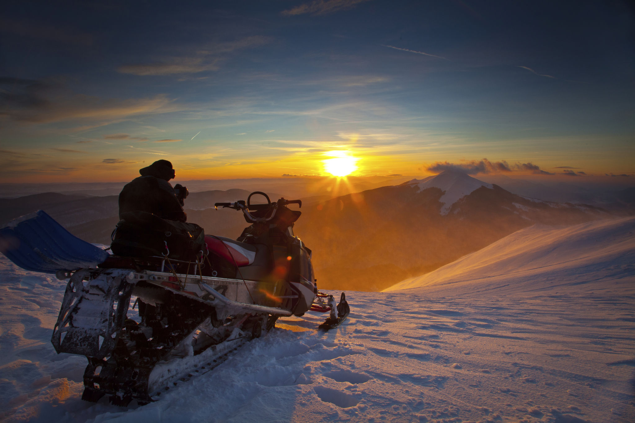 snowmobile tour