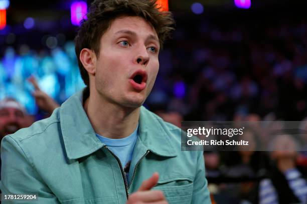 Zack Rife American comedian and actor Matt Rife attends a New York Knicks game ...
