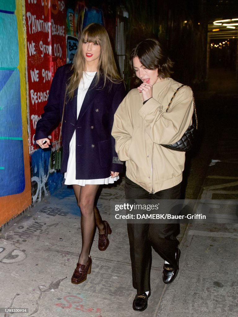 Celebrity Sightings In New York - November 13, 2023