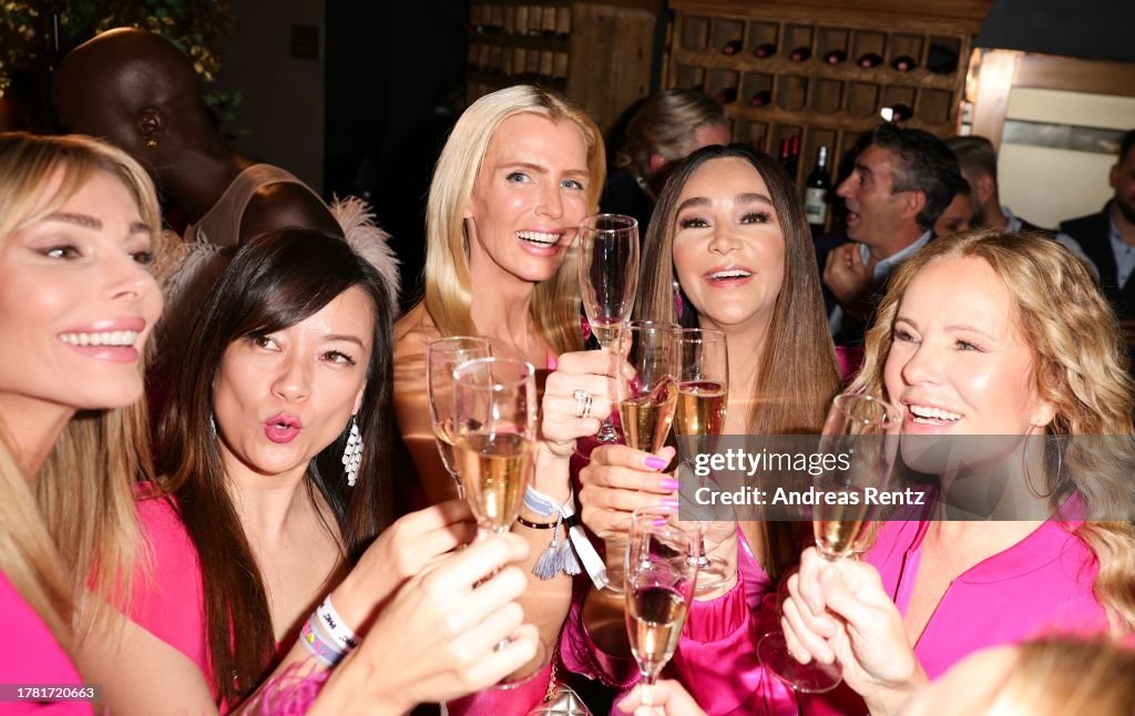 Annika Gassner, guest, Birte Prange, Verona Pooth and Katja Burkard