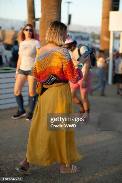 Street style at Coachella 2019