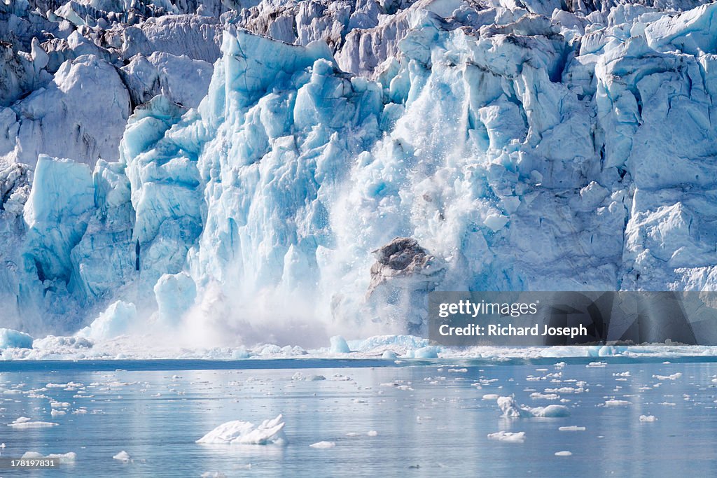 Falling (Glacier Calving)