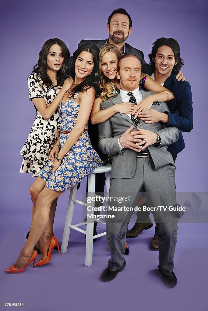 Cast of Defiance, TV Guide Magazine, Comic Con 2013