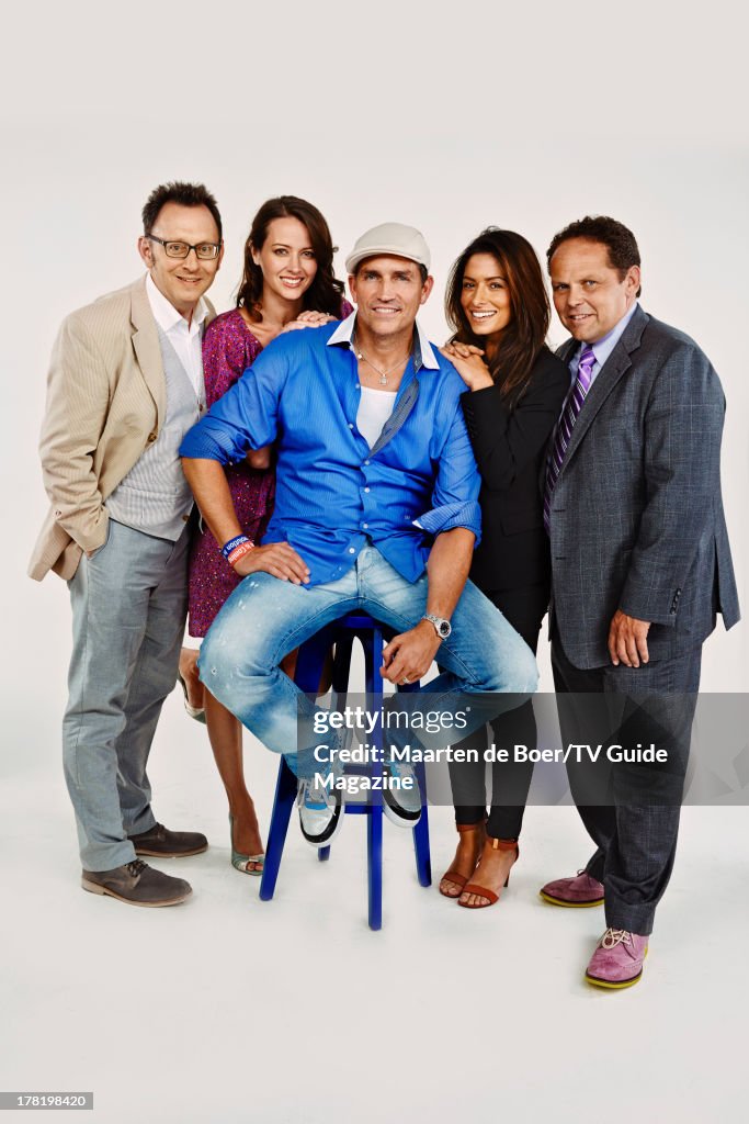 Cast of Person of Interest, TV Guide Magazine, Comic Con 2013