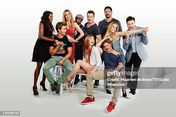 Actors Rutina Wesley, Ryan Kwanten, Kristin Bauer, Nelsan Ellis, Robert Kazinsky, Deborah Ann Woll, Joe Manganiello, Sam Trammell, Anna Camp and...