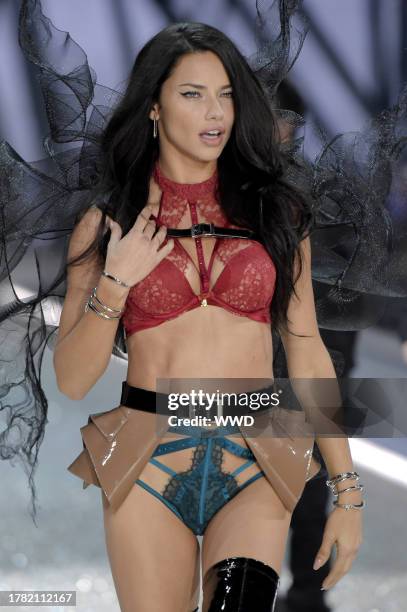 Adriana Lima on the catwalk