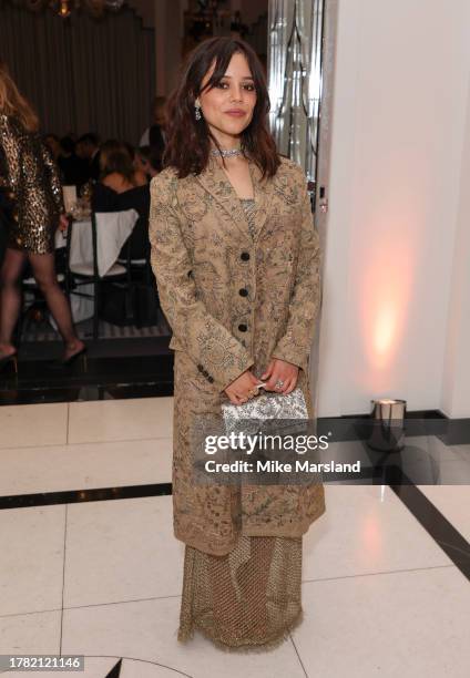 Jenna Ortega attends the Harper's Bazaar Women Of The Year Awards 2023 at The Ballroom of Claridge’s on November 07, 2023 in London, England.