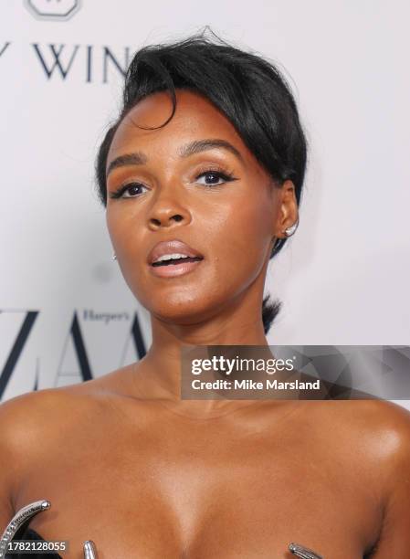 Janelle Monae attends the Harper's Bazaar Women Of The Year Awards 2023 at The Ballroom of Claridge’s on November 07, 2023 in London, England.