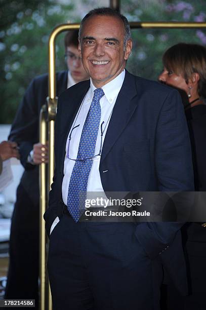 Venice Film Festival Director Alberto Barbera is seen during the 70th Venice International Film Festival on August 27, 2013 in Venice, Italy.