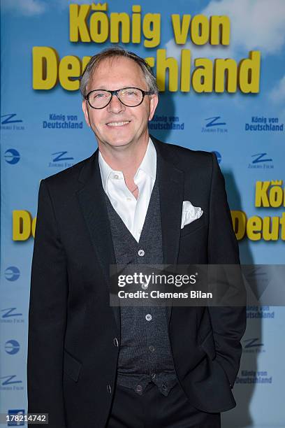 Olli Dittrich attends the 'Koenig von Deutschland' Berlin premiere at Kino International on August 27, 2013 in Berlin, Germany.