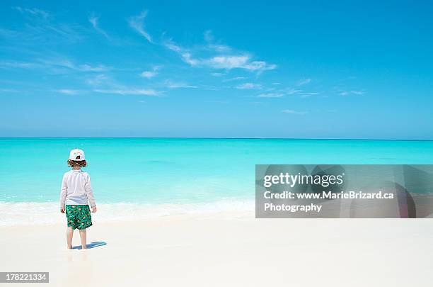 playa paraiso, cayo largo, cuba - cuba beach stock pictures, royalty-free photos & images