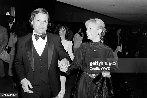 Mike Ovitz and Judy Ovitz attend an event in Hollywood, California, on December 9, 1981.