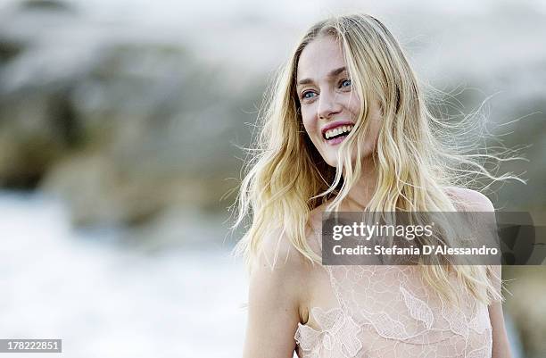 Patroness Eva Riccobono attends a photocall during the 70th Venice International Film Festival on August 27, 2013 in Venice, Italy.