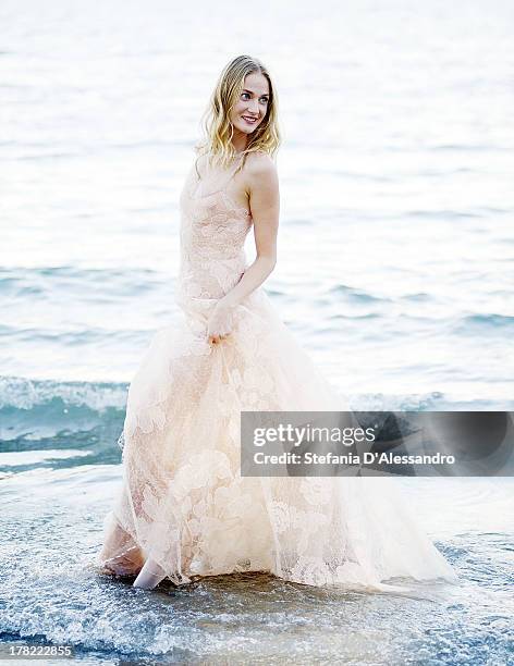 Patroness Eva Riccobono attends a photocall during the 70th Venice International Film Festival on August 27, 2013 in Venice, Italy.