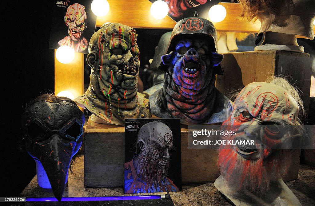 US-ENTERTAINMENT-UNIVERSAL-MAKE UP-HALLOWEEN HORROR NIGHTS