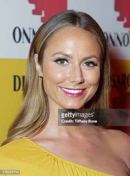 Stacy Keibler attends the Disaronno Sunset Screening of "Roman Holiday" on August 22, 2013 in Los Angeles, California.