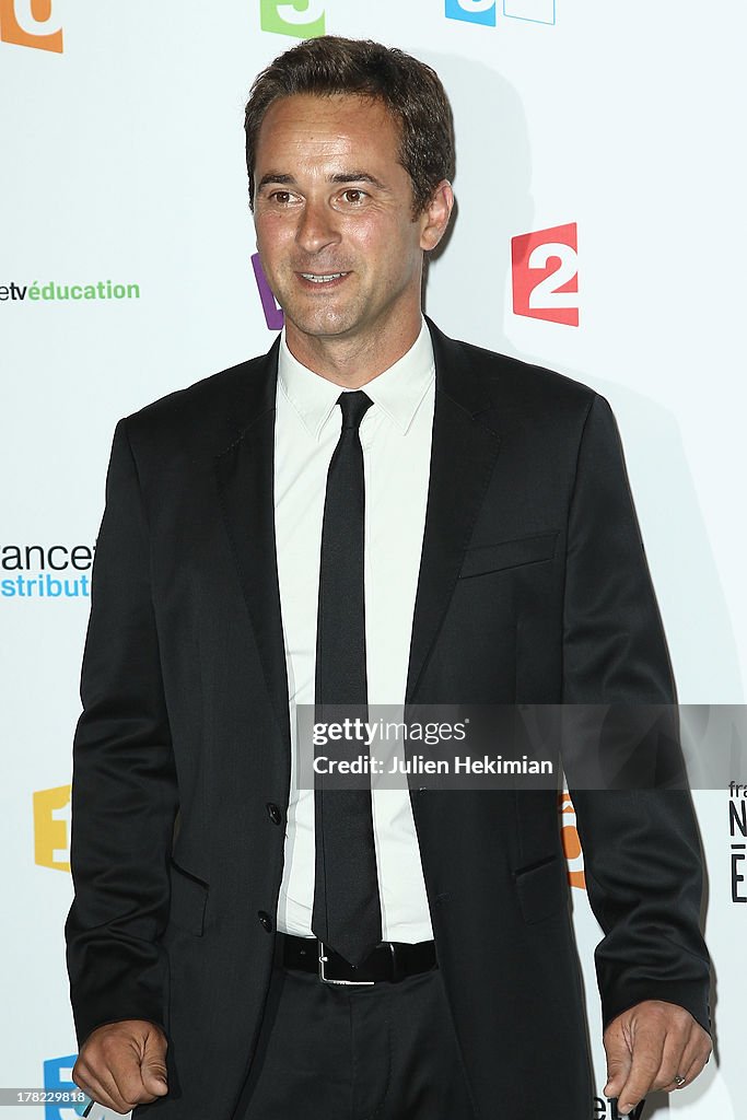 'Rentree France Televisions' : Photocall At Palais de Tokyo in Paris