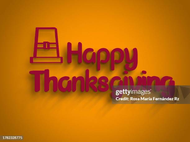 3d thanksgiving day background. greeting card, flyers, posters and invitación - invitación stock-fotos und bilder