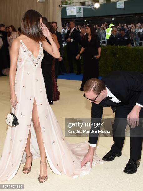 Selena Gomez and Stuart Vevers