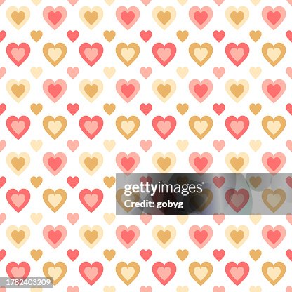 Hearts Seamless Pattern Hearts Seamless Pattern