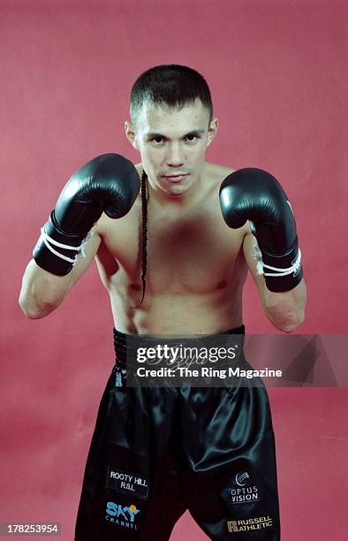 Kostya Tszyu poses for a portrait.