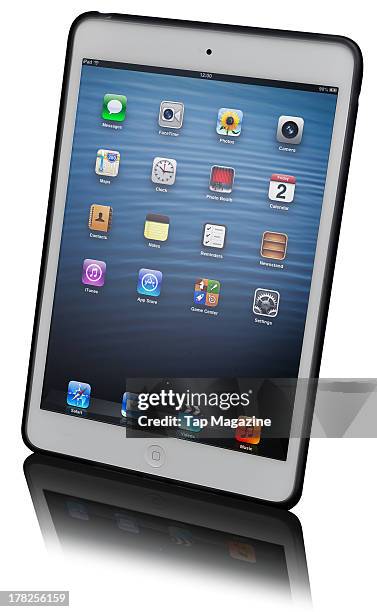 An Apple iPad Mini tablet computer with Incipio NGP case photographed during a shoot for Tap Magazine, February 7, 2013.