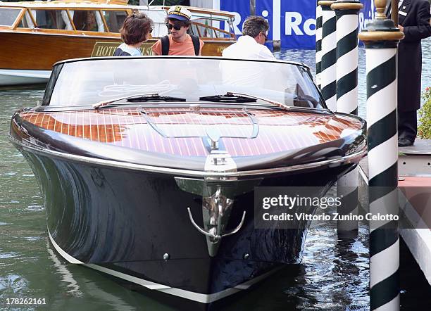 Actor Francesco Mandelli attends the 70th Venice International Film Festival at Terrazza Maserati on August 28, 2013 in Venice, Italy.