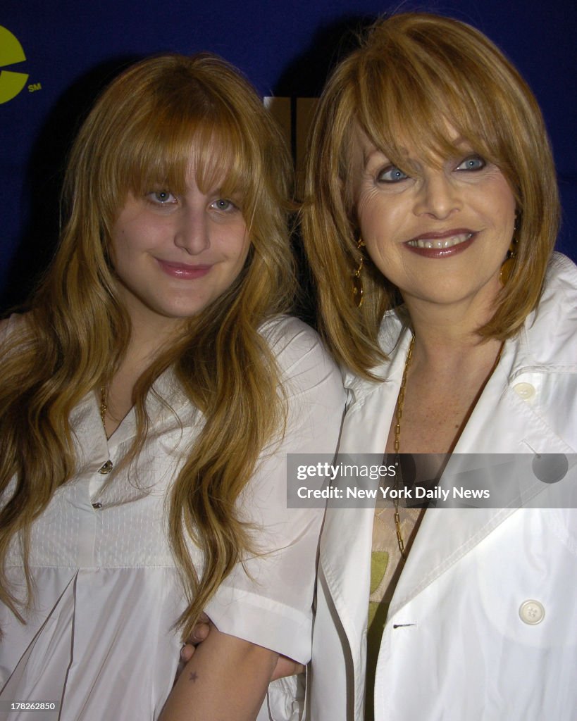 Claudia Cohen and daughter Samantha Perelman at the Screening of