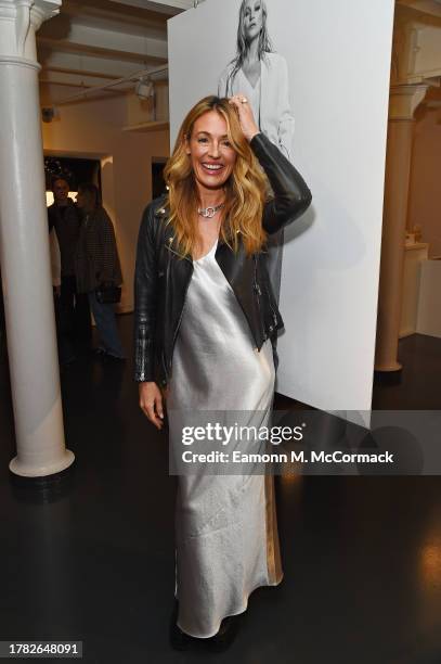 Cat Deeley attends the Anine Bing Kate Tote Cocktail Launch Event at The Stables on November 08, 2023 in London, England.