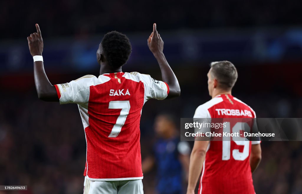 Arsenal FC v Sevilla FC: Group B - UEFA Champions League 2023/24