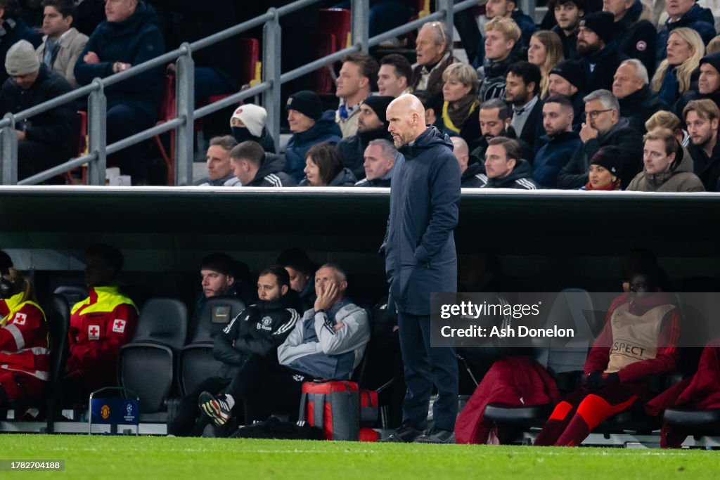 F.C. Copenhagen v Manchester United: Group A - UEFA Champions League 2023/24