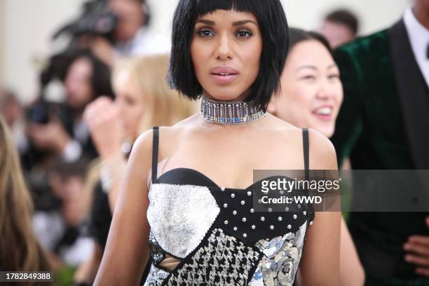 Kerry Washington, Red carpet arrivals at the 2017 Met Gala: Rei Kawakubo/Comme des Garcons, May 1st, 2017.