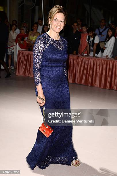 Jury member Martina Gedeck attends the Opening Ceremony during The 70th Venice International Film Festival on August 28, 2013 in Venice, Italy.