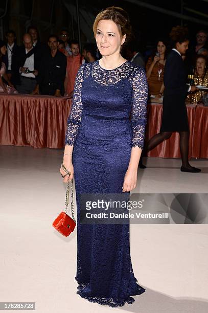 Jury member Martina Gedeck attends the Opening Ceremony during The 70th Venice International Film Festival on August 28, 2013 in Venice, Italy.