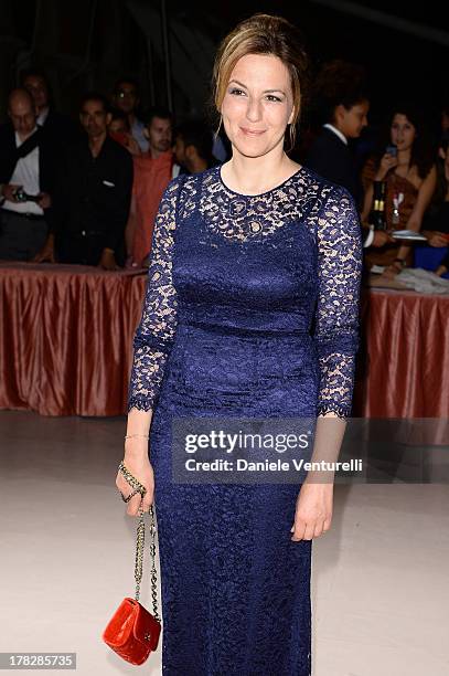 Jury member Martina Gedeck attends the Opening Ceremony during The 70th Venice International Film Festival on August 28, 2013 in Venice, Italy.