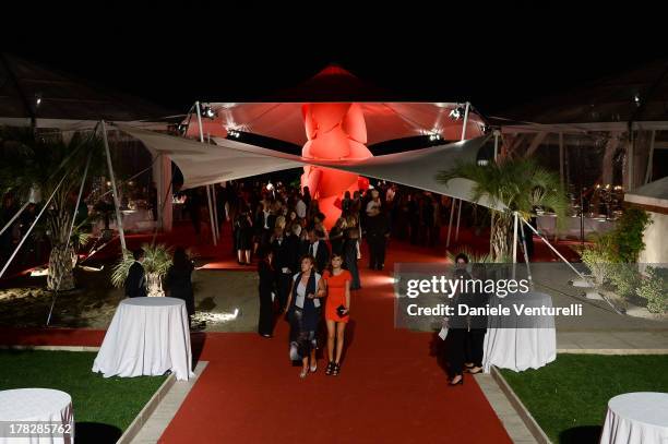 Guests attend the Opening Ceremony during The 70th Venice International Film Festival on August 28, 2013 in Venice, Italy.