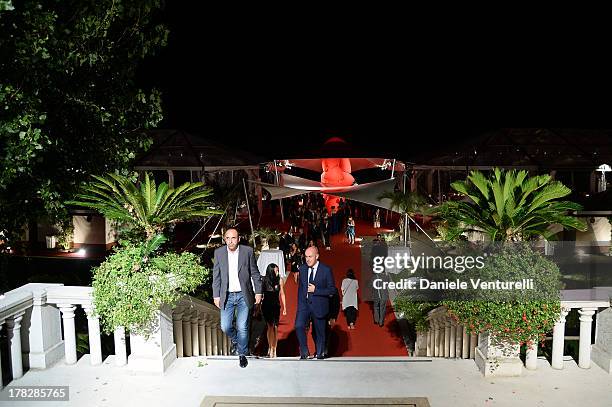 Guests attend the Opening Ceremony during The 70th Venice International Film Festival on August 28, 2013 in Venice, Italy.